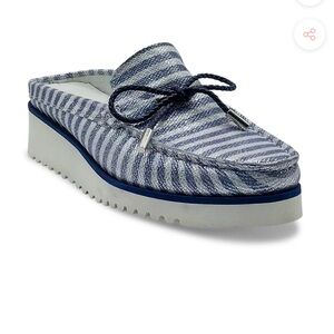 DI CHENZO A-955 BLU MAIORCA Mule slip on size 39